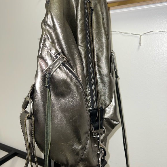Rebecca Minkoff Metallic backpack Preowned main image 14